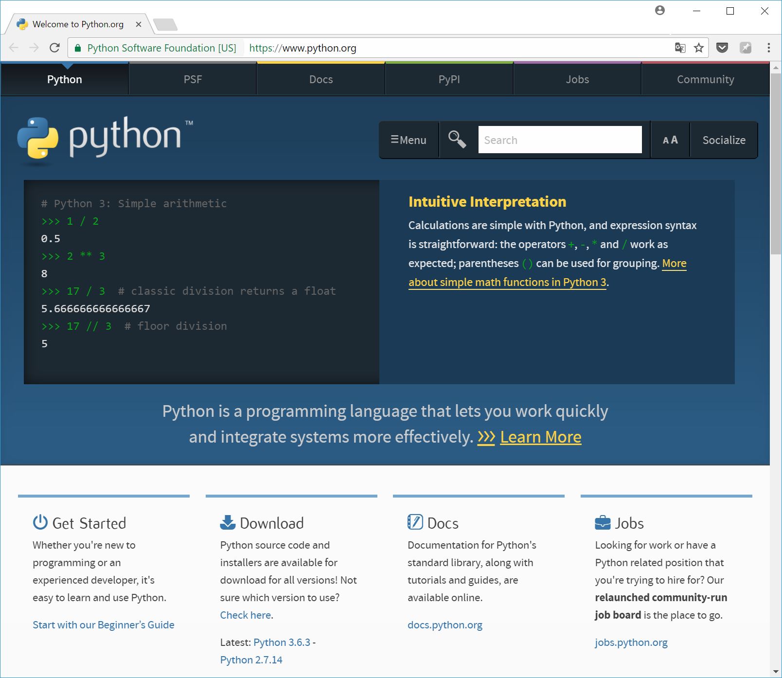 Pythonサイト